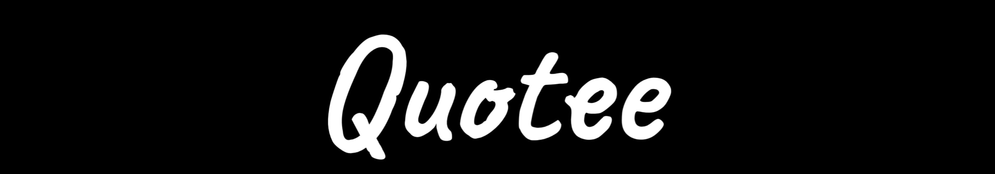 Quotee banner